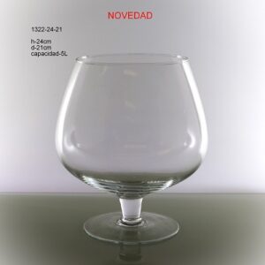 1322-21-21-COPA PIE H:24 D:21CM-CORTE CALIENTE